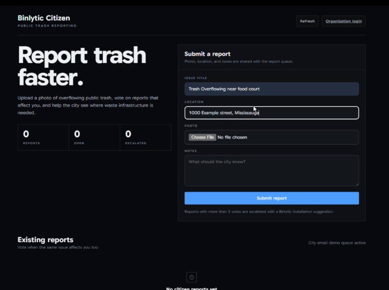Binlytic – screenshot 2