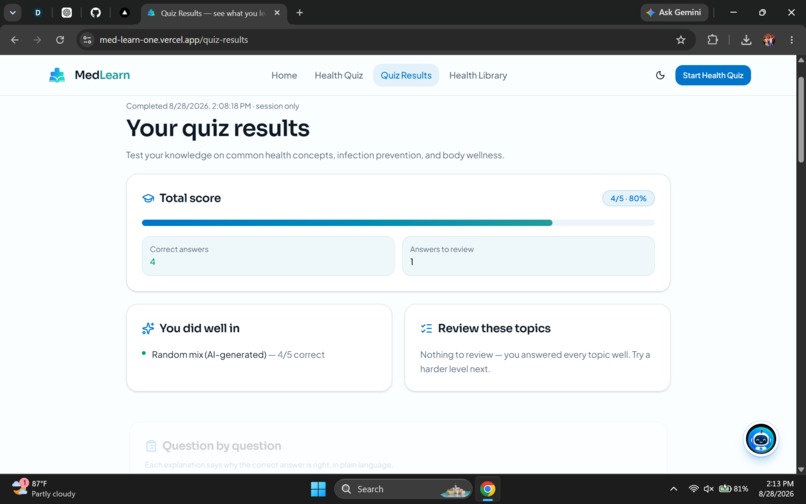 MedLearn – screenshot 8