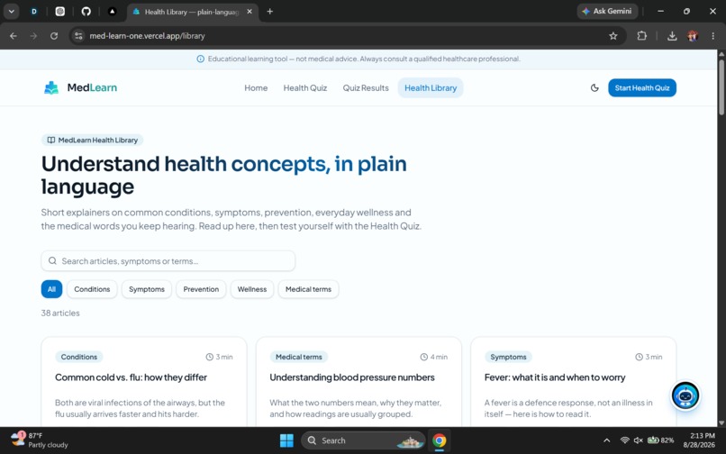 MedLearn – screenshot 10