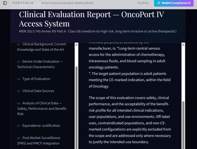 MedAd Compliance AI – screenshot 1