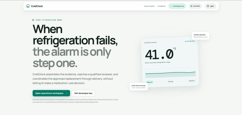 ColdClock – screenshot 1