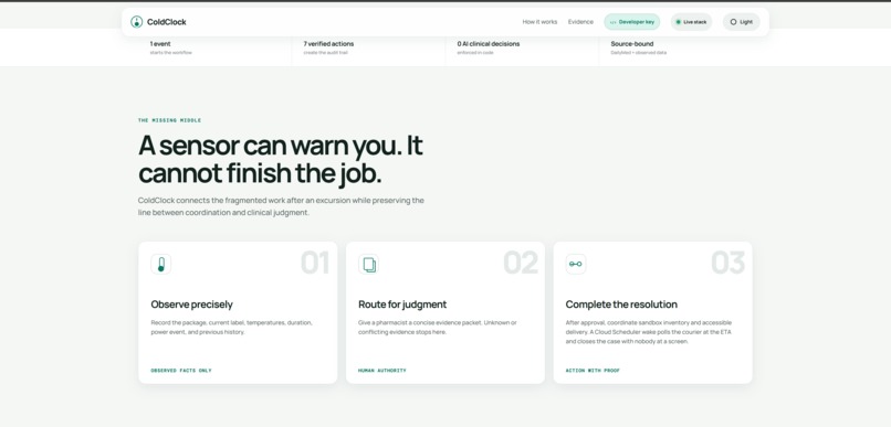 ColdClock – screenshot 2
