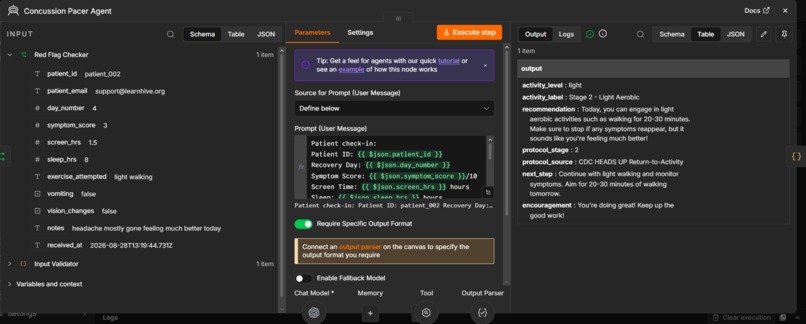Concussion Recovery Pacer – screenshot 6