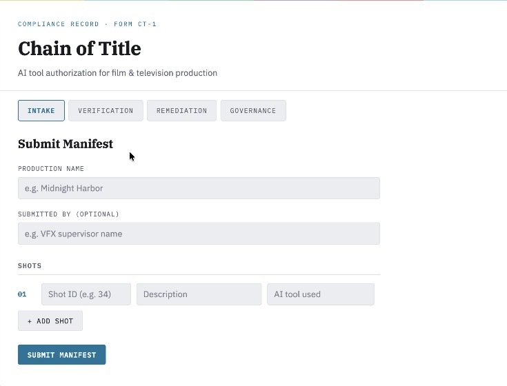 Chain of Title – screenshot 1