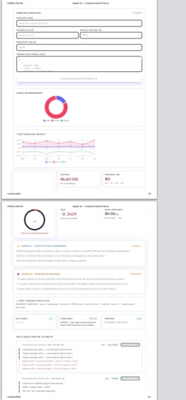 AegisFi — Autonomous AI Micro-Underwriting Protocol – screenshot 5