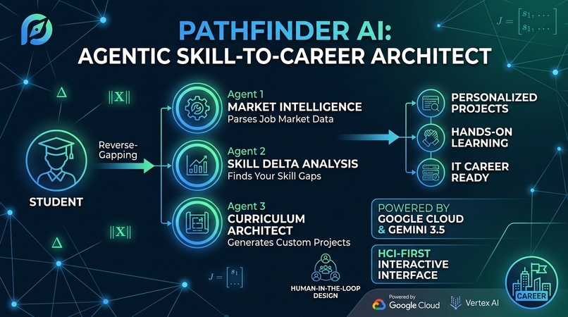 PathFinder AI: Agentic Skill-to-Career Architec – screenshot 1