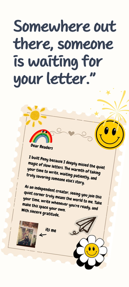PenyPost - Slow Penpal Letter – screenshot 2