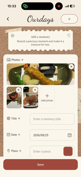 Ourdays - Memory Board – screenshot 10