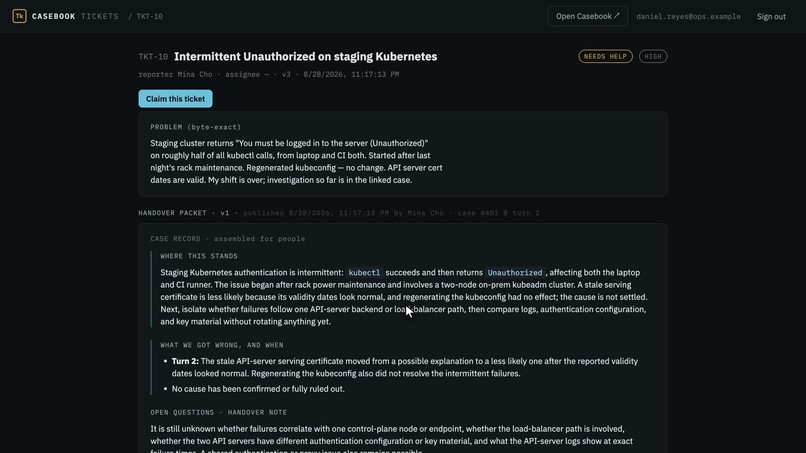 casebook-copilot – screenshot 2