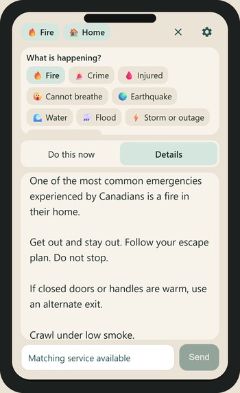 I CAN'T THINK! - An Android Emergency App  – screenshot 6