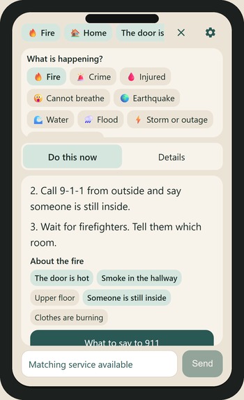 I CAN'T THINK! - An Android Emergency App  – screenshot 8