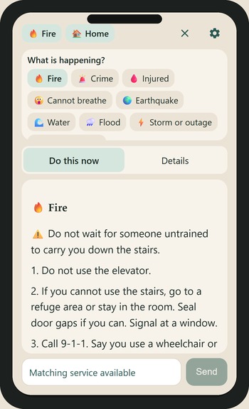 I CAN'T THINK! - An Android Emergency App  – screenshot 10