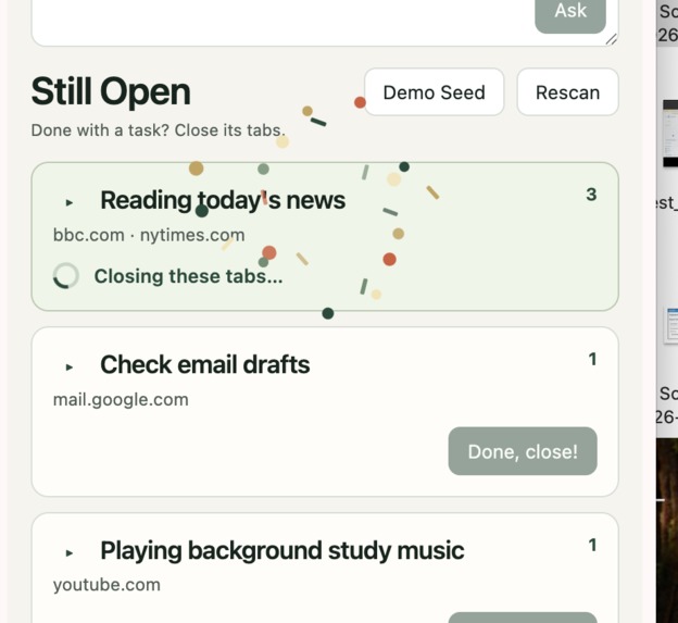 StillOpen – screenshot 2