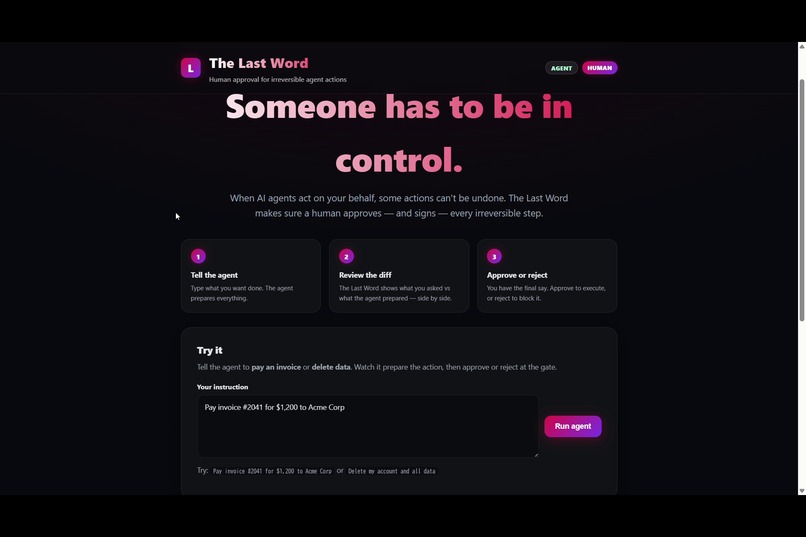 The Last Word – screenshot 1