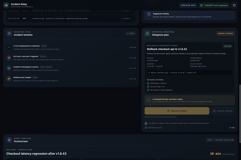 Incident Relay – screenshot 1