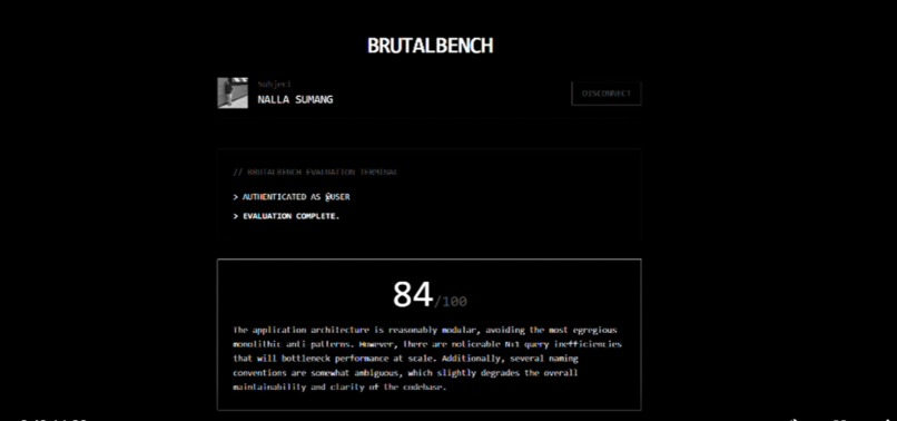 BrutalBench-ZK – screenshot 2