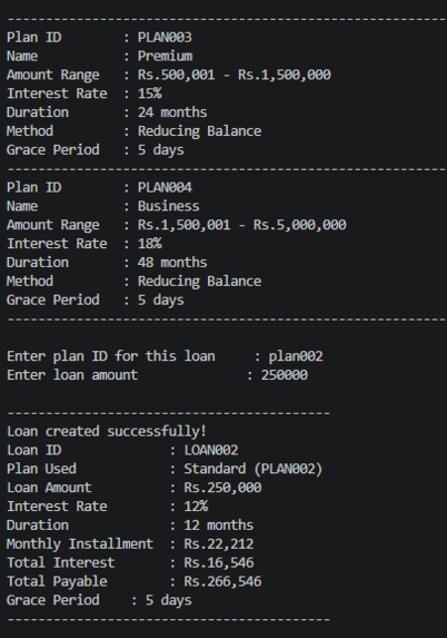 CrediSys — AI-Powered Loan Management System – screenshot 3