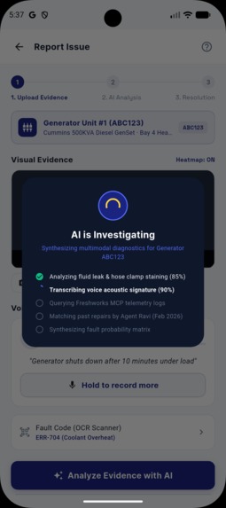 Service assist cockpit – screenshot 6