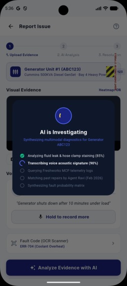 Service assist cockpit – screenshot 7