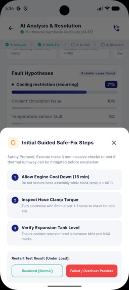 Service assist cockpit – screenshot 9