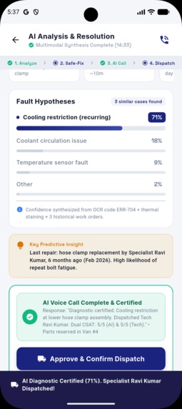 Service assist cockpit – screenshot 10