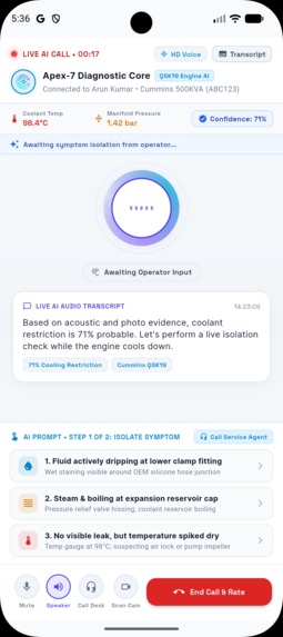 Service assist cockpit – screenshot 13