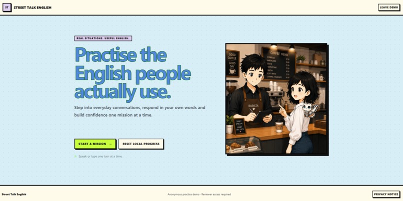 Street Talk English – screenshot 1