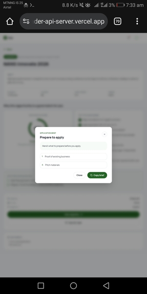 Aza opportunity finder – screenshot 10