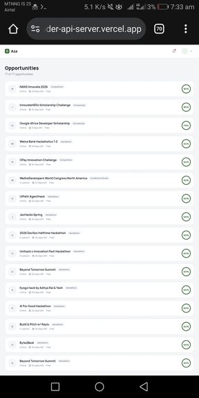 Aza opportunity finder – screenshot 14