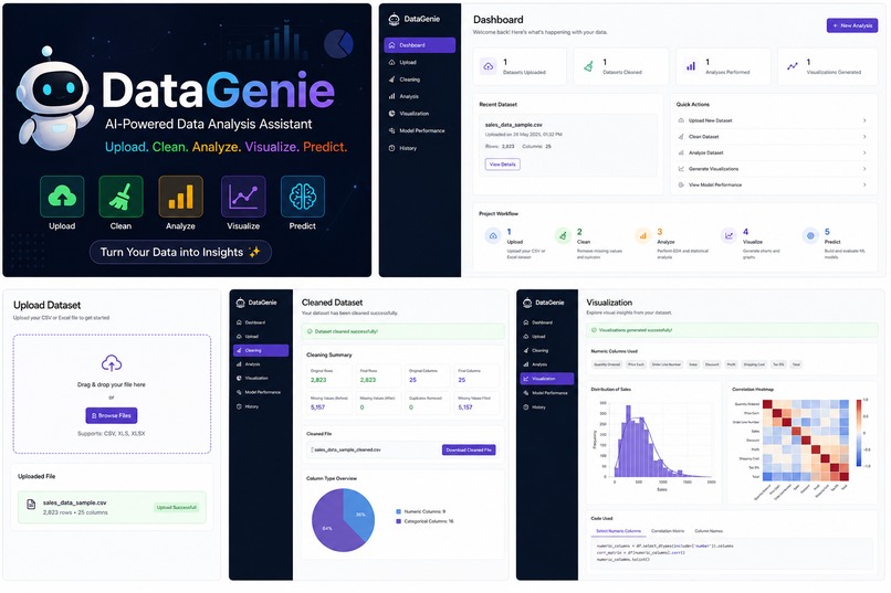 DataGenie – screenshot 1