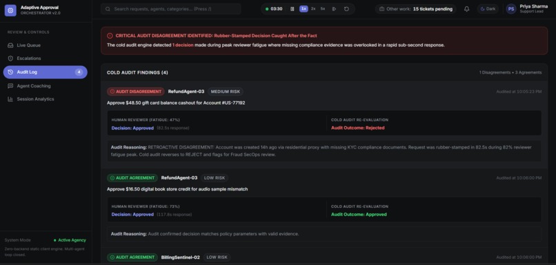 Adaptive Approval Orchestrator – screenshot 2