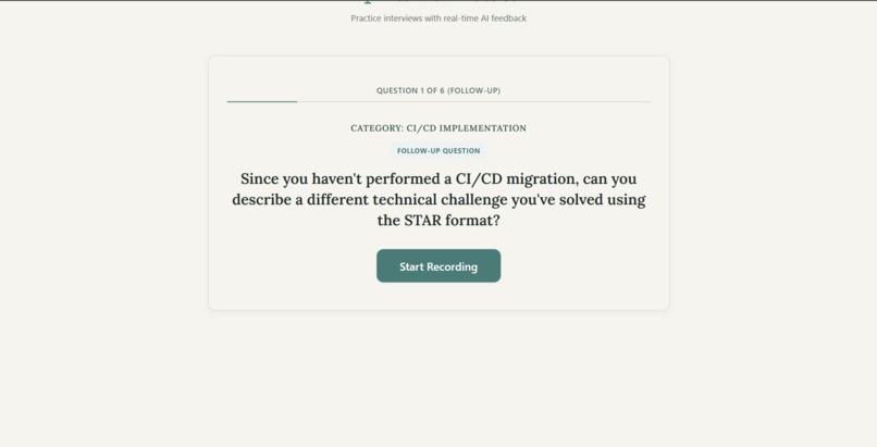 Interview Practice – screenshot 2