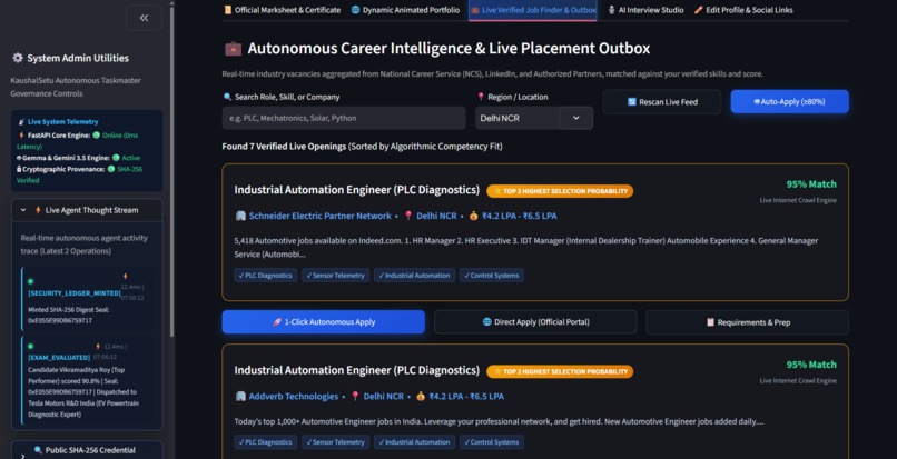 KaushalSetu (Autonomous Vocational Taskmaster) – screenshot 9