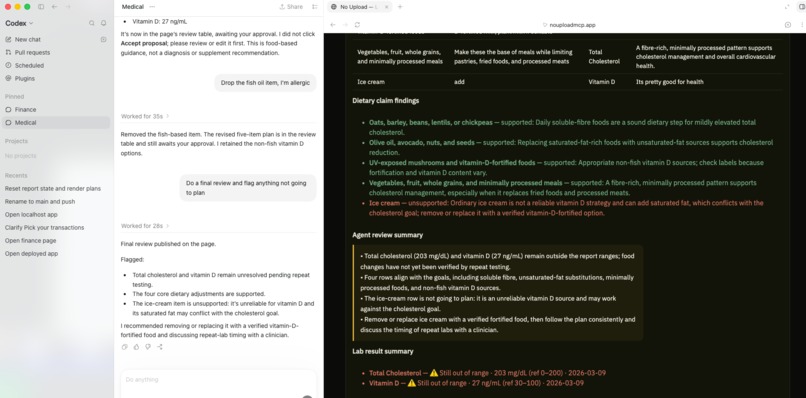 No Upload MCP – screenshot 3
