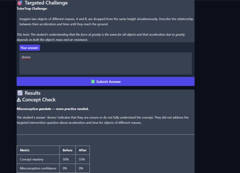 TutorTrap – screenshot 2