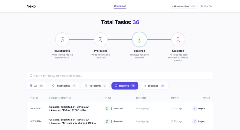 Nexo – screenshot 4