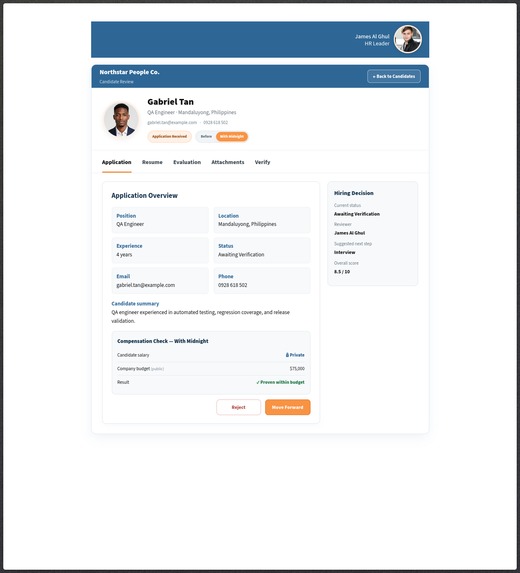 Privacy-Preserving HR Verification – screenshot 2