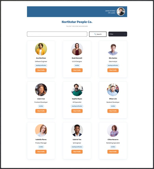 Privacy-Preserving HR Verification – screenshot 1