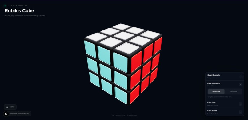 Rubik's cube – screenshot 1