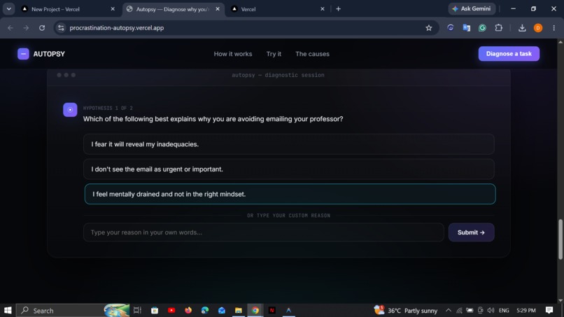 procrastination-autopsy – screenshot 4
