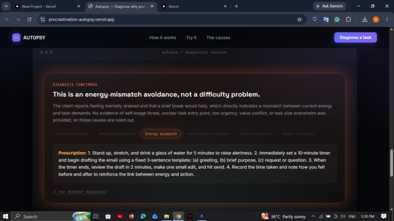 procrastination-autopsy – screenshot 6