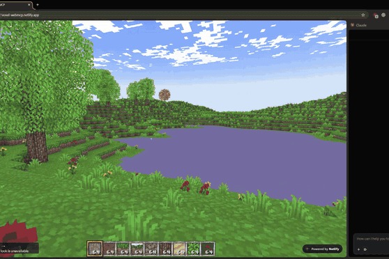 Voxel WebMCP – screenshot 4