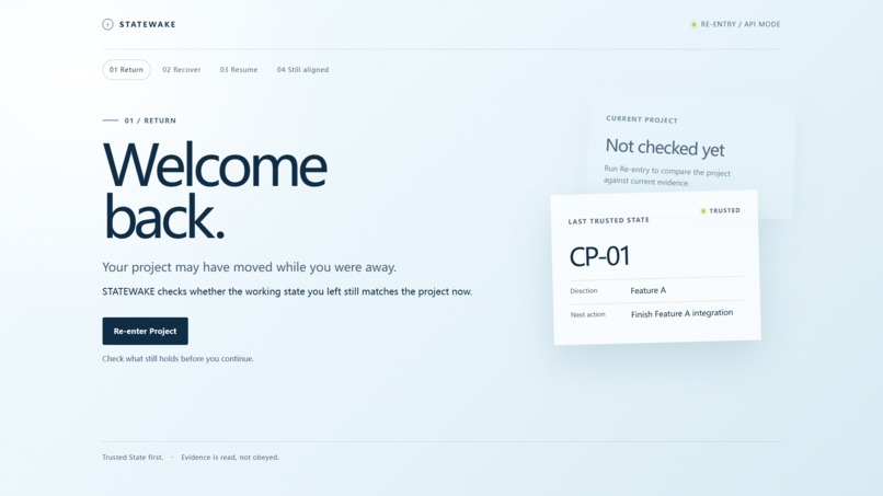 STATEWAKE – screenshot 2