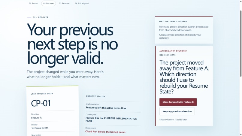 STATEWAKE – screenshot 3