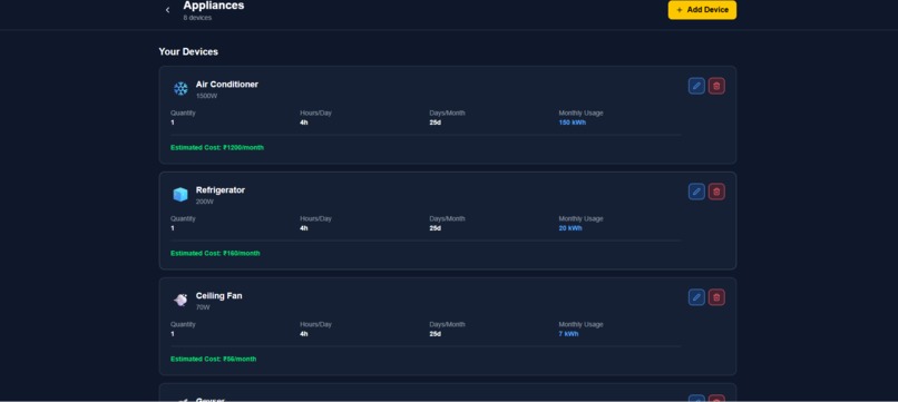 WattWise — Smart Energy Decision Engine – screenshot 4