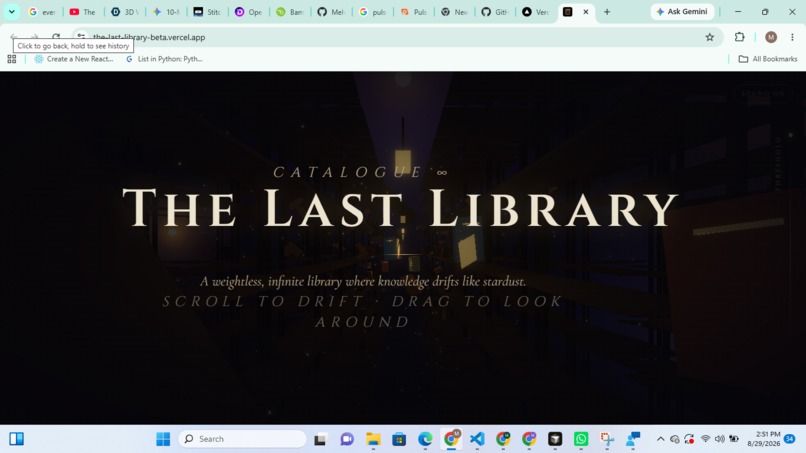 The Last Library – screenshot 1
