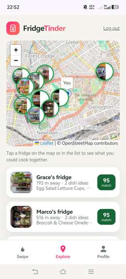 FridgeTinder – screenshot 4