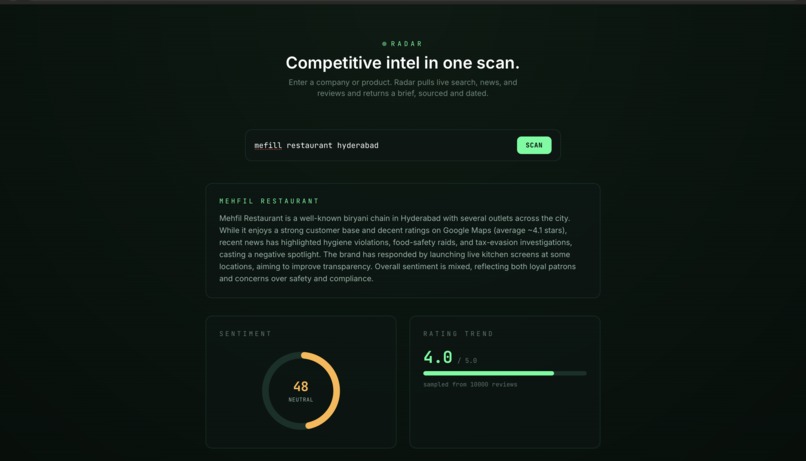 Radar – screenshot 3