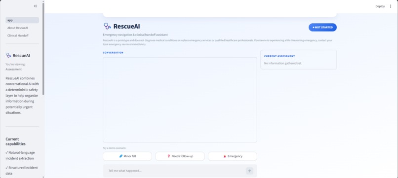 RescueAI – screenshot 1