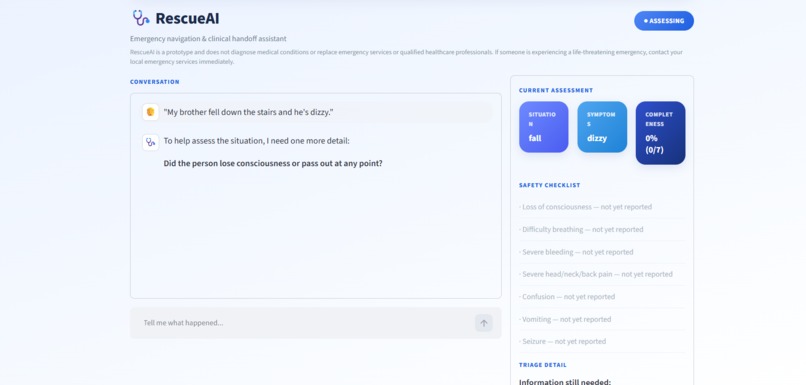 RescueAI – screenshot 2